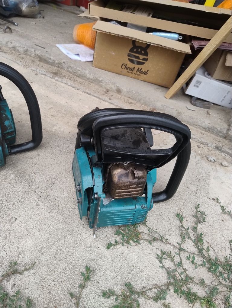 Piły piła spalinowa Makita ea3200s, 2 sztuki, uszkodzone kpl.
