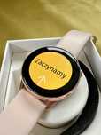 Smartwatch Samsung Galaxy Watch Active | różowy | stan bdb