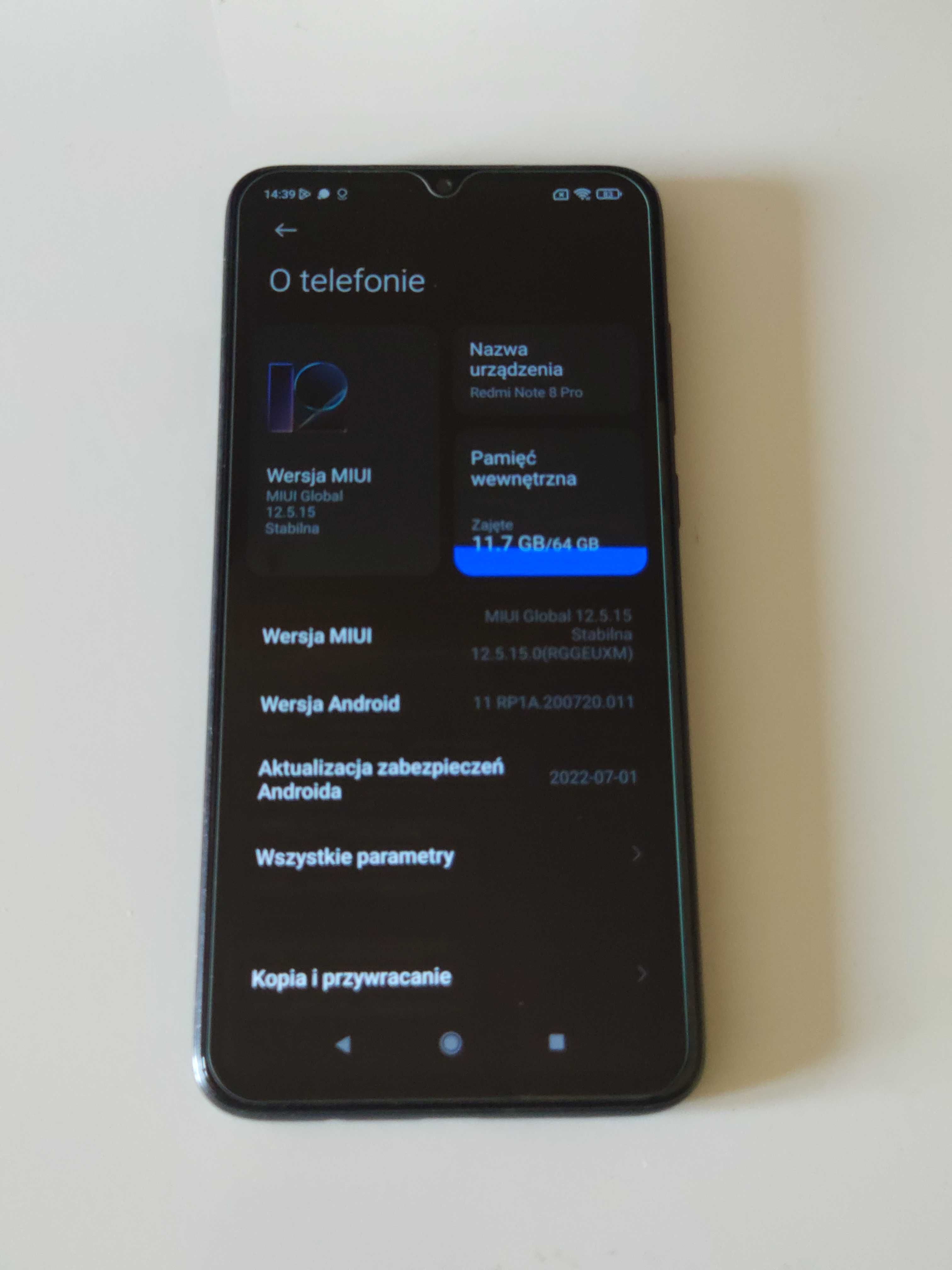 Xiaomi Redmi Note 8 Pro 6/64 6,53" 64MPx 4500mAh dual sim usb-c uSD