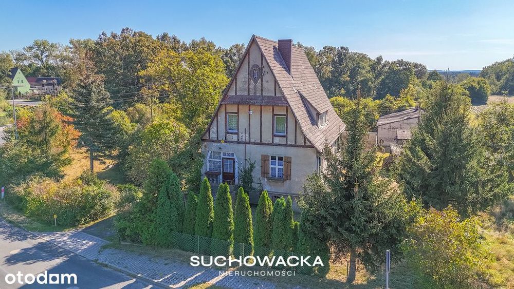 Wolnostojący dom, 7 pokoi, duża działka, potencjał