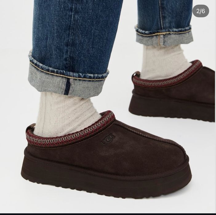 Черевики Уггі Ugg Taz шоколад угги tasman platform зима