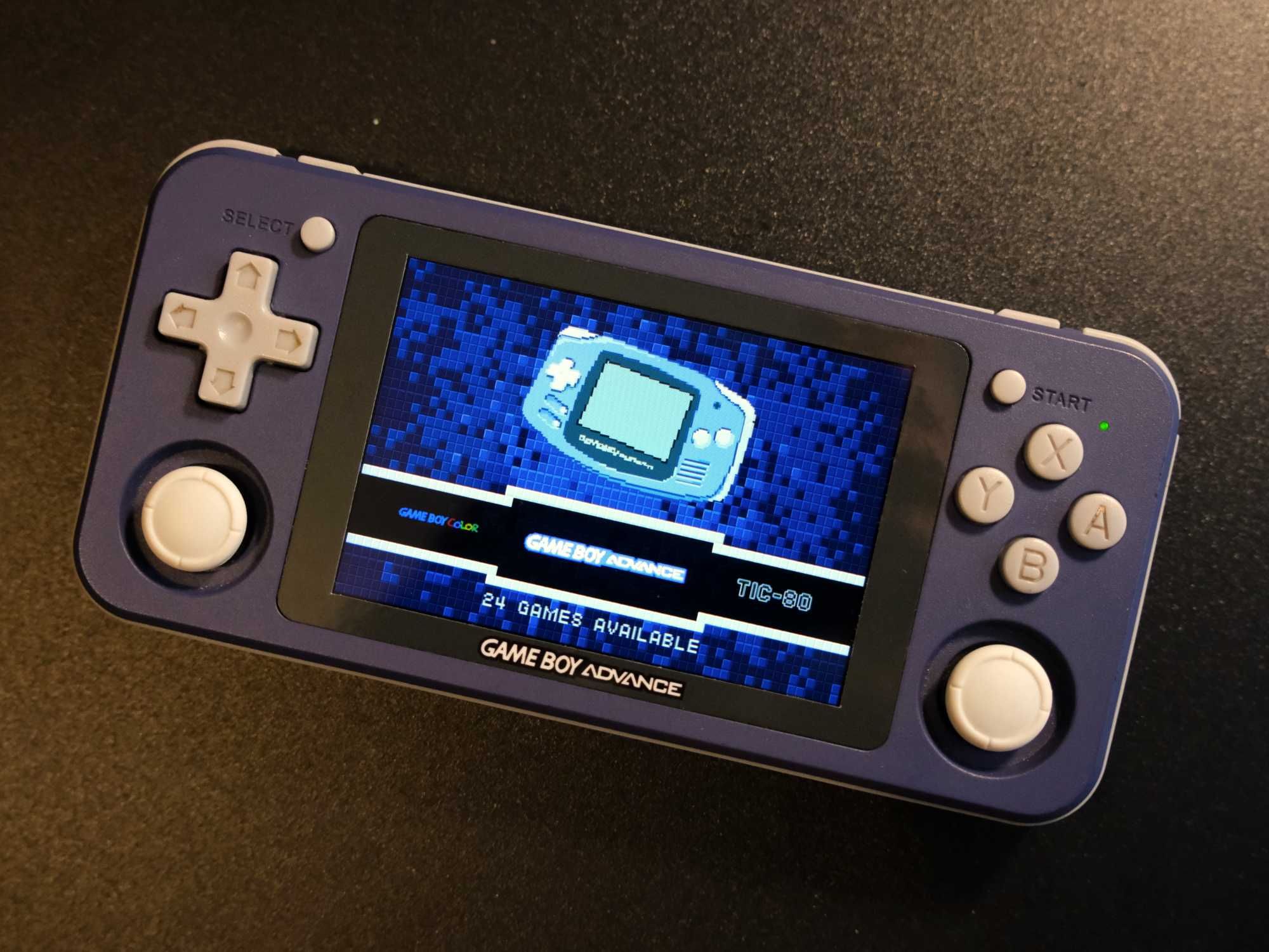 Anbernic RG351P jak GBA Gameboy Advance
