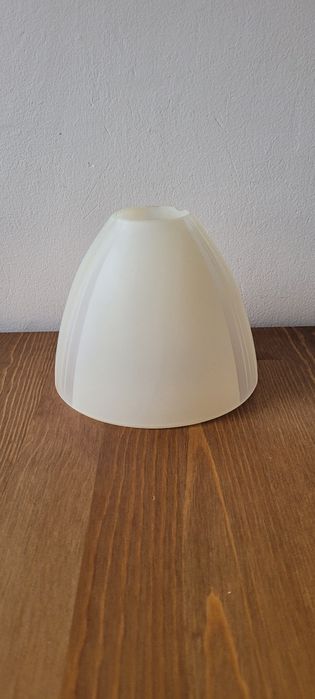 Klosz do żyrandola mleczny kremowy