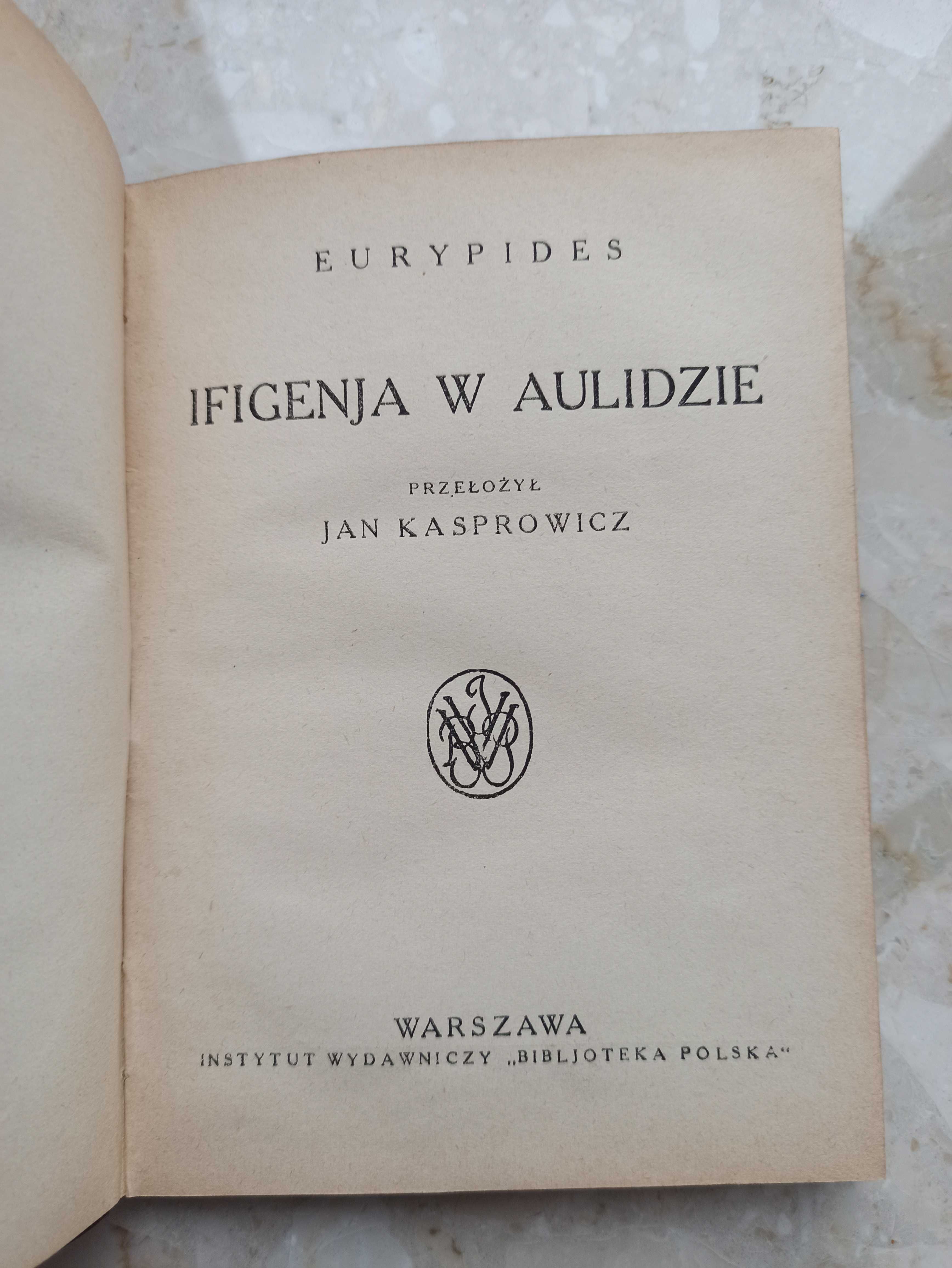 Ifigenia w Aulidzie - Eurypides