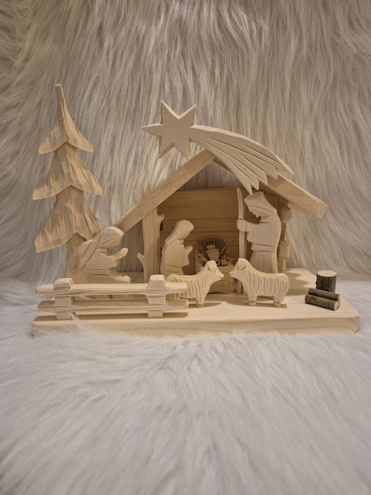 HURT DETAL Szopka Bożonarodzeniowa ręcznie robiona + Gratis