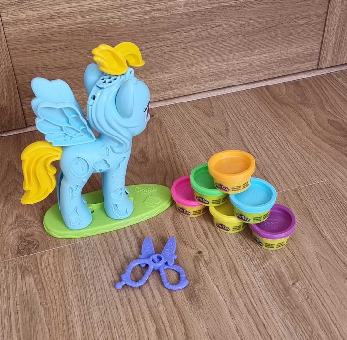 Rainbow Dash Play Doh z ciastoliną My Little Pony kompletny zestaw