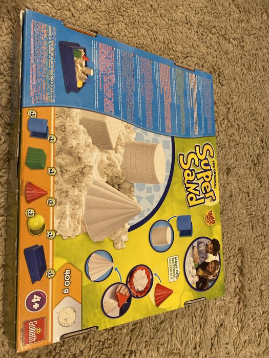 Brinquedo Areia Cinética ou Areia Mágica