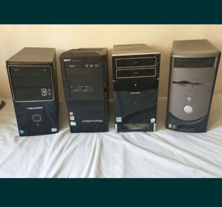Torres Computadores para peças não têm Discos nem Memorias valor cada
