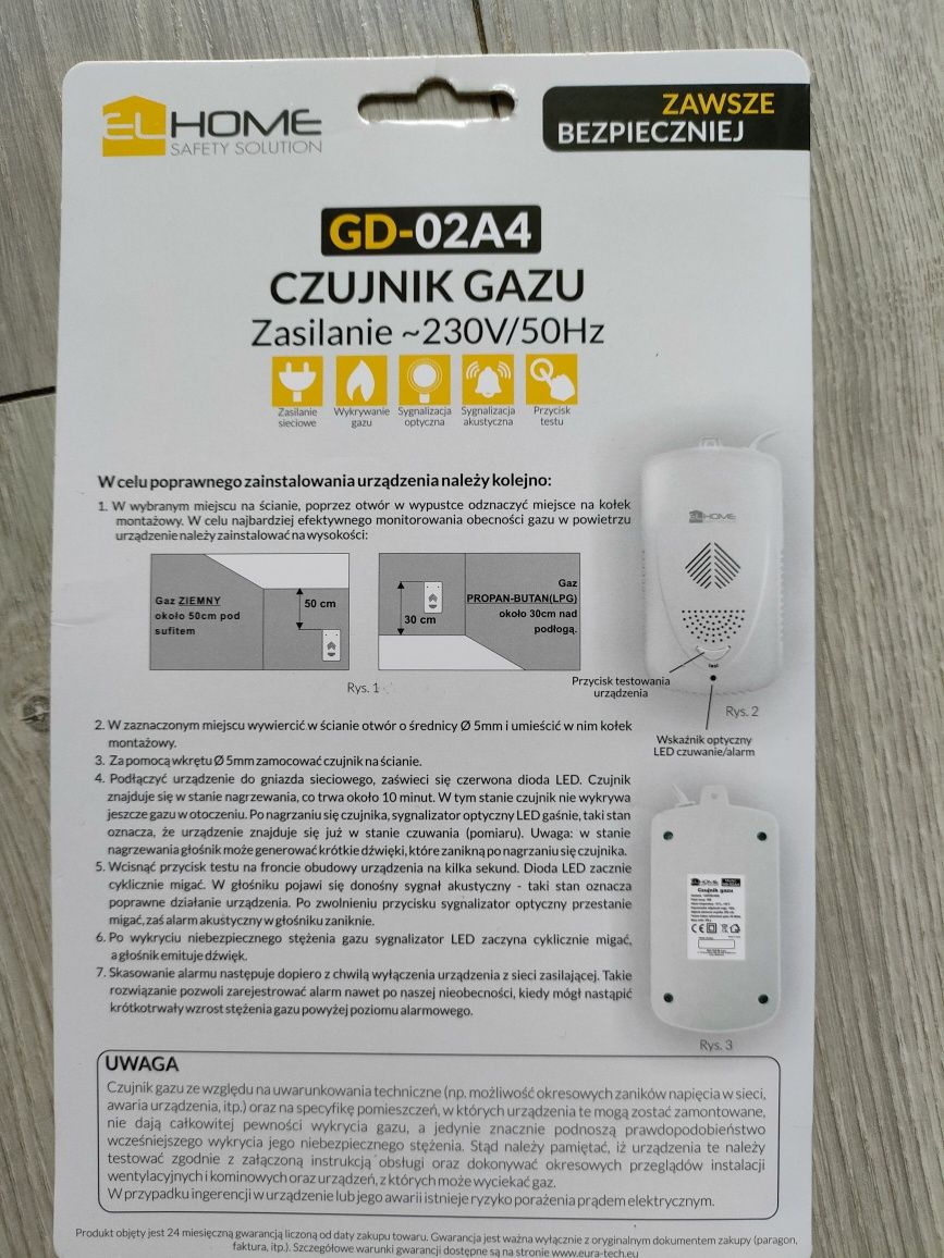 Czujnik gazu GD-02A4