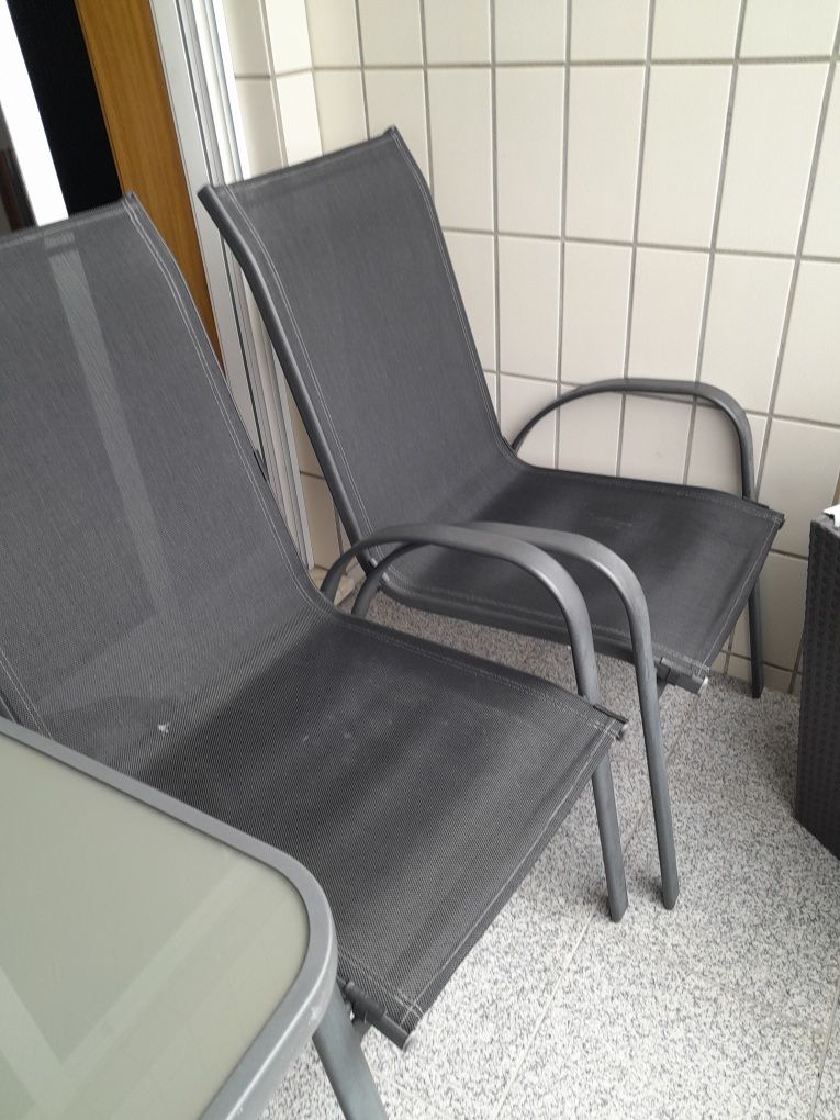 Conjunto de mesa + 2  caldeiras  C/ NOVAS
