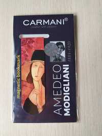 Zakładka magnetyczna A. Modigliani Kobieta w kapeluszu