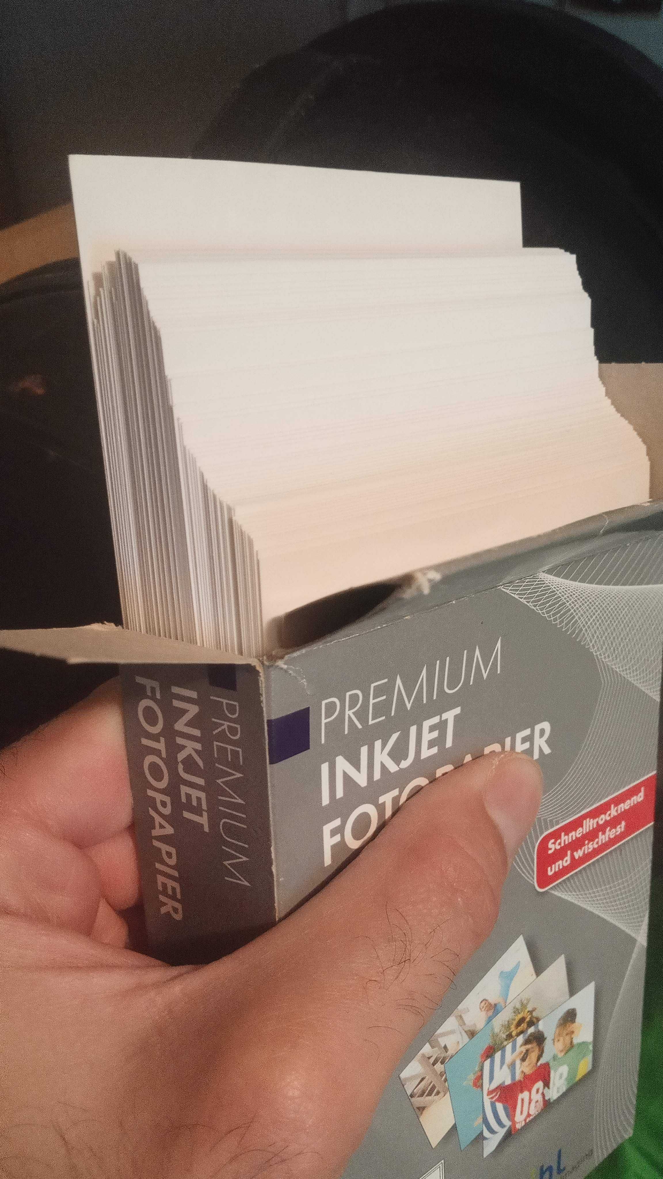 Papel de fotografia para imprimir PREMIUM 10cm x 15cm - 100 folhas