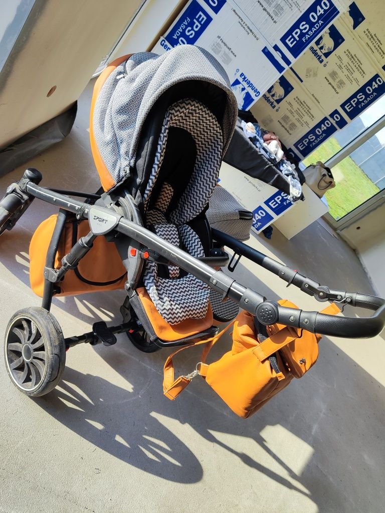 Wózek Anex Sport gondola + spacerówka