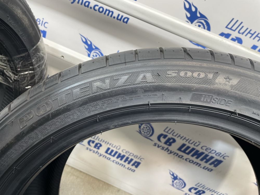 Шини різноширокі Bridgestone Potenza S001 225/45 255/40 Run-Flat