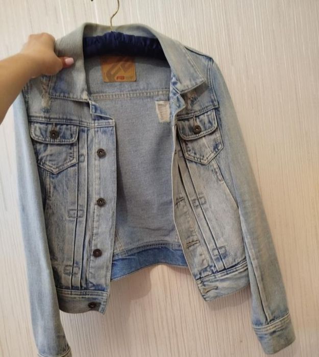 Джинсовий піджак xs