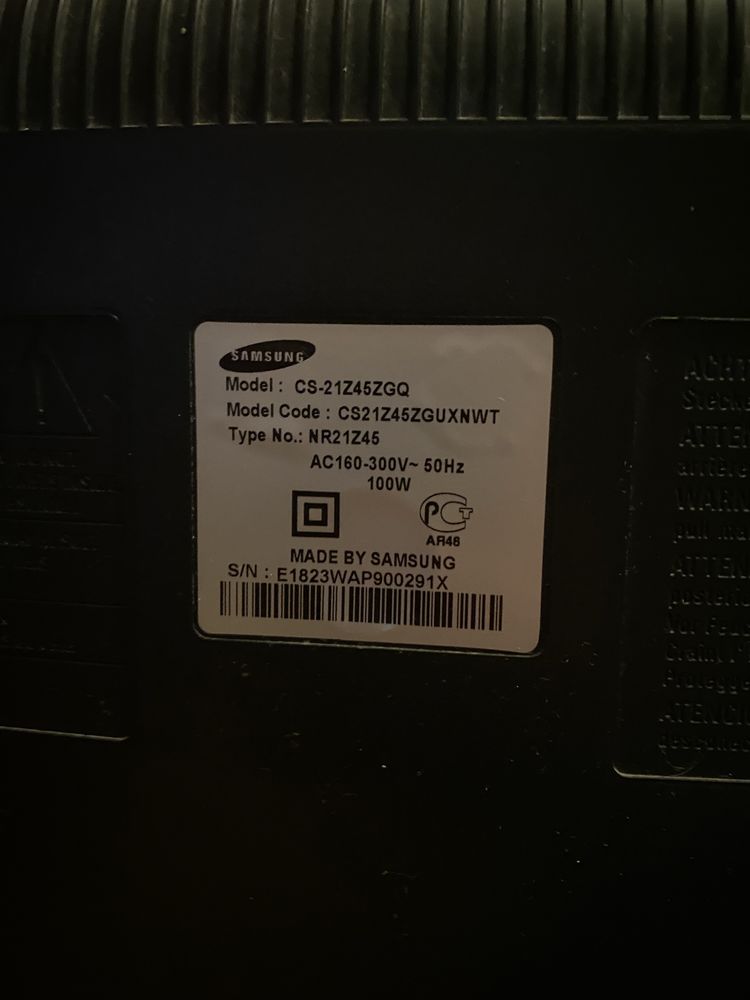 Телевізор Samsung CS-21Z45ZGUXNWT