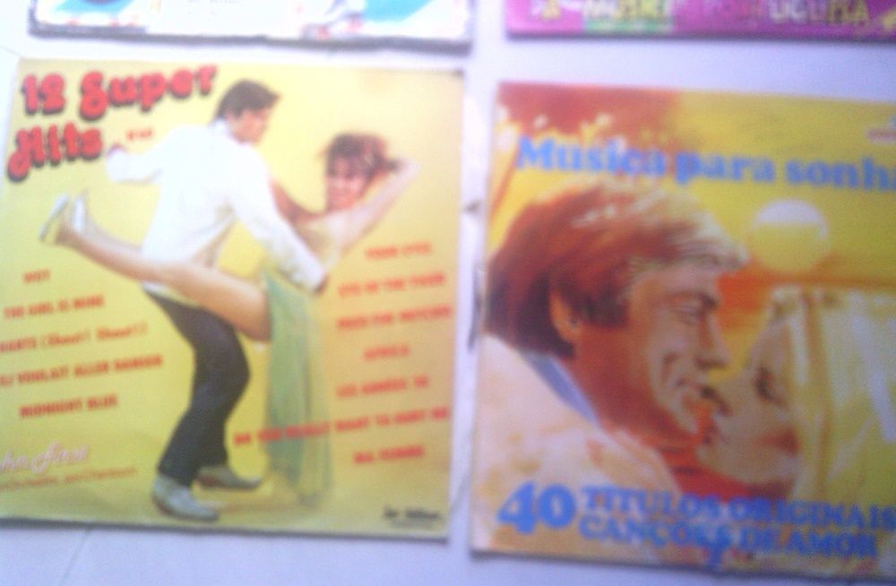 Coletâneas de Álbuns vinil LP Êxitos dos anos 50 60 discos 70