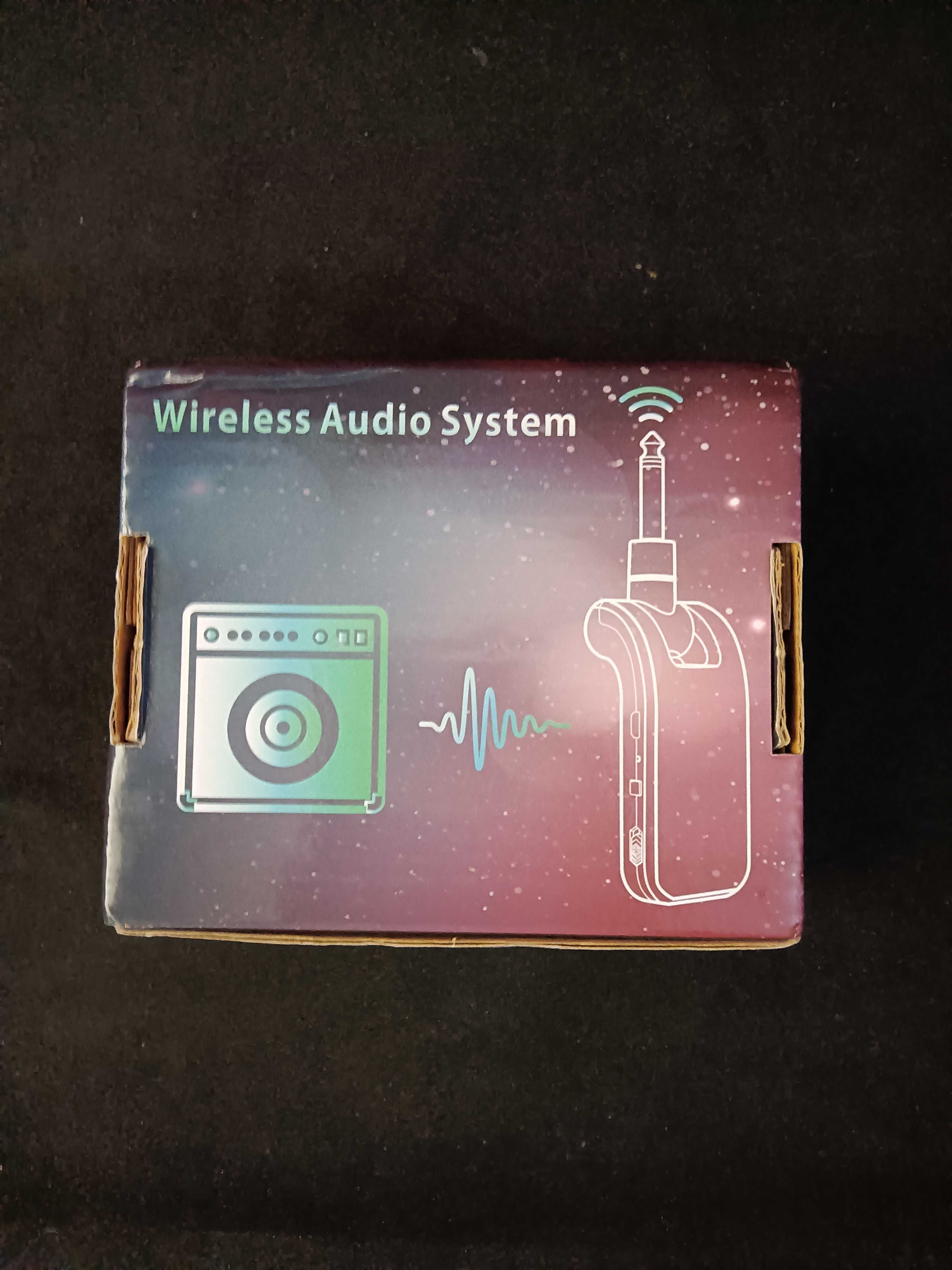 Transmissores e recetor para guitarra teclado etc