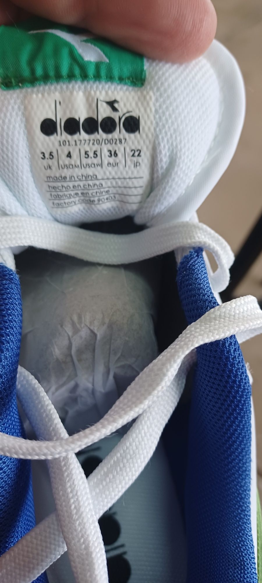 Sapatilhas Diadora Raptor Low N36