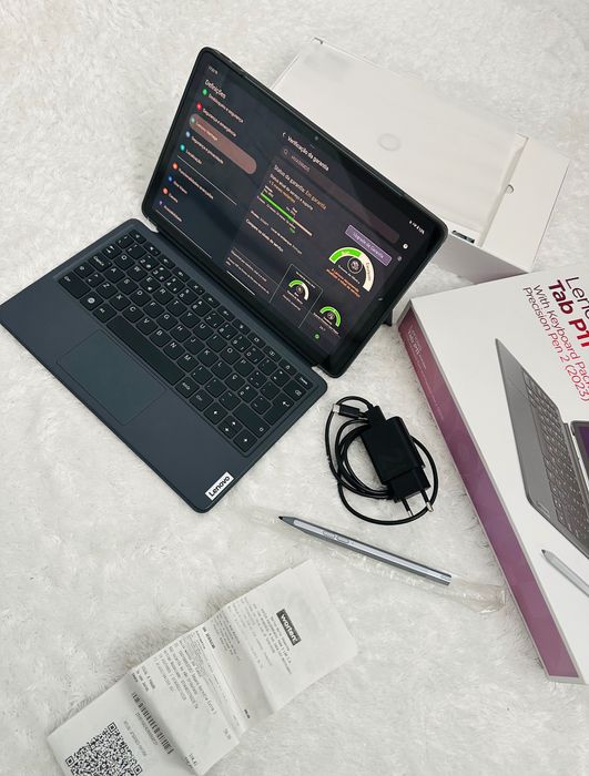 Tablet Lenovo P11 Gen 2 com capa de teclado + caneta + carregador