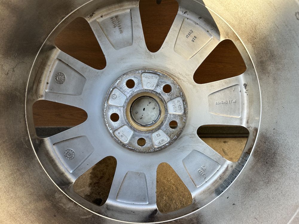 Alufelgi orginalne Audi 18” , 5x112 8Jx18H2 ET48  , opony letnie