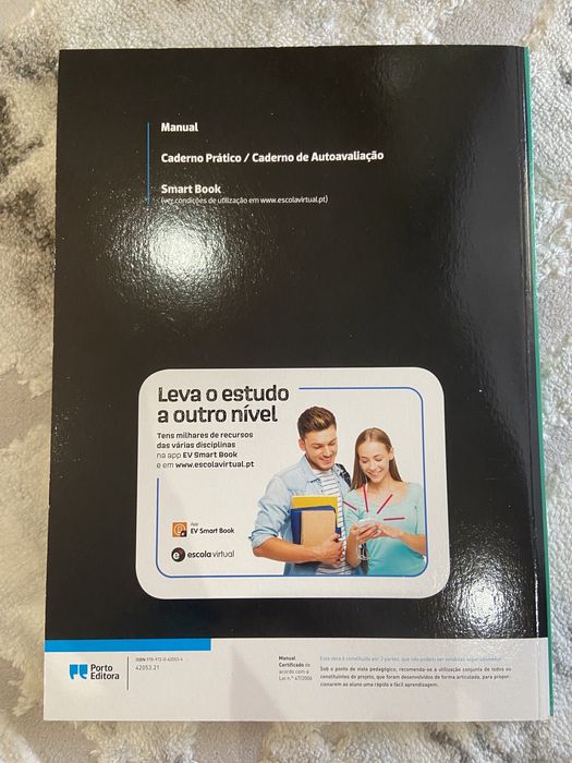 2 manuais de Matemática 10°ano