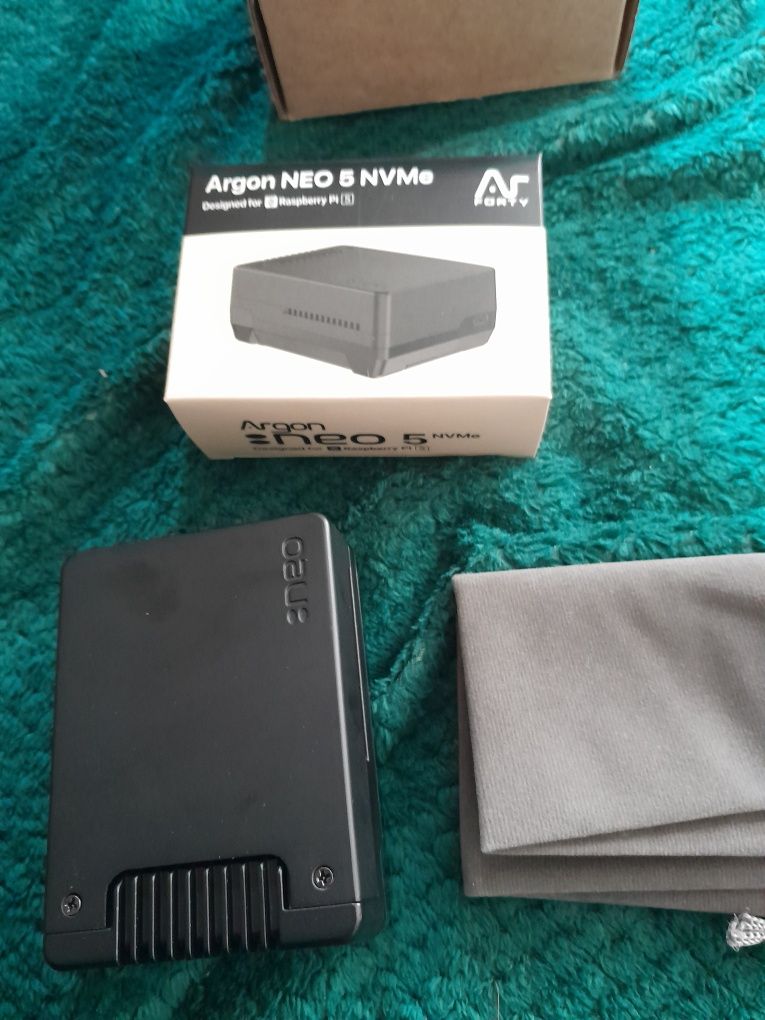 obudowa Argon NEO 5 NVMe, przeznaczona do Raspberry Pi 5. Nowe polecam