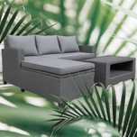 NOWE meble ogrodowe, narożnik + stolik - technorattan ! LUX design !