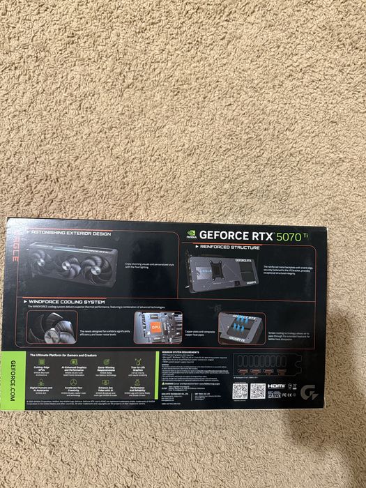 Відеокарта GIGABYTE GeForce RTX 5070 Ti EAGLE OC SFF 16G