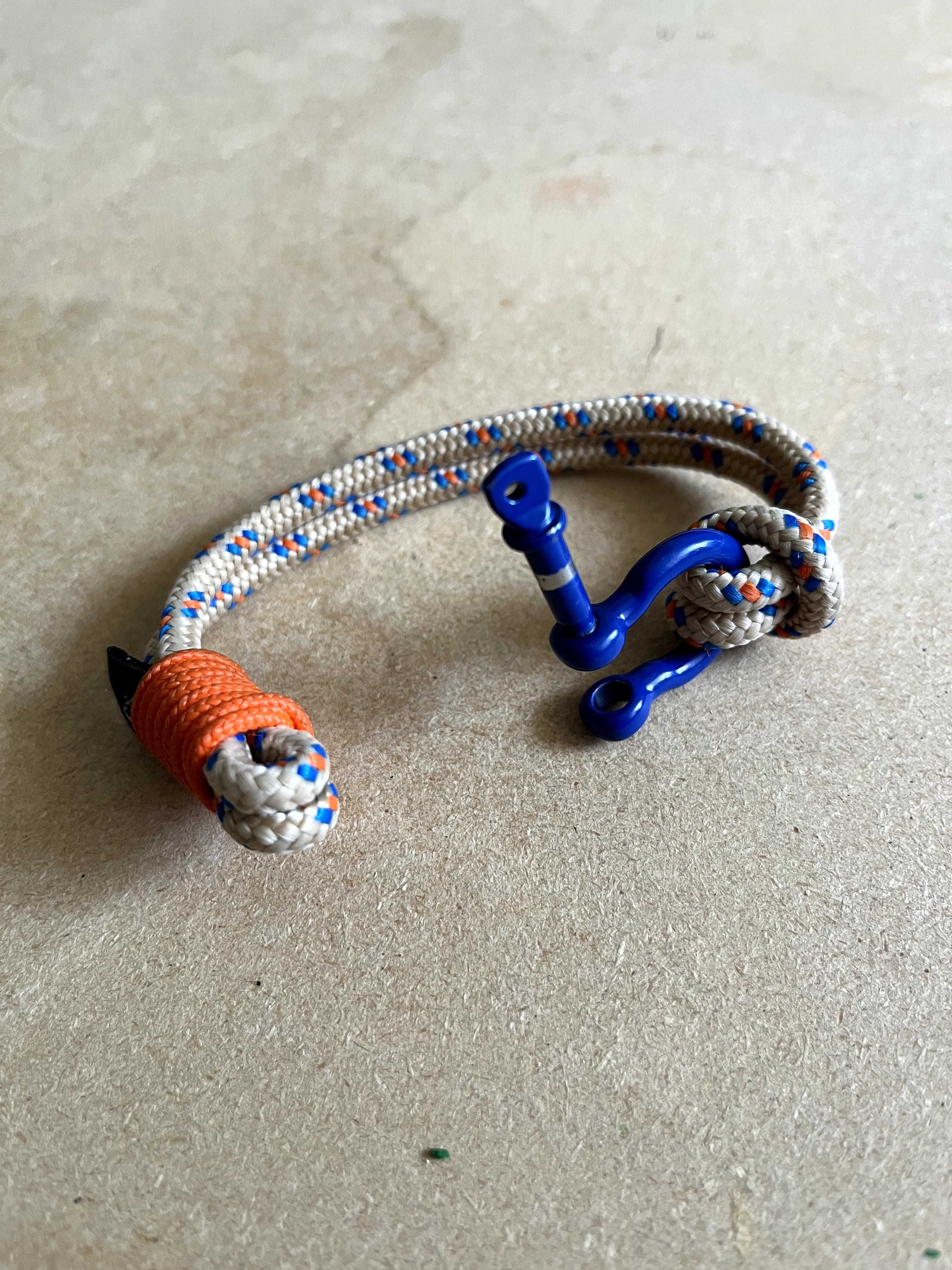 Pulseira Laranja, Azul, Bege Cx