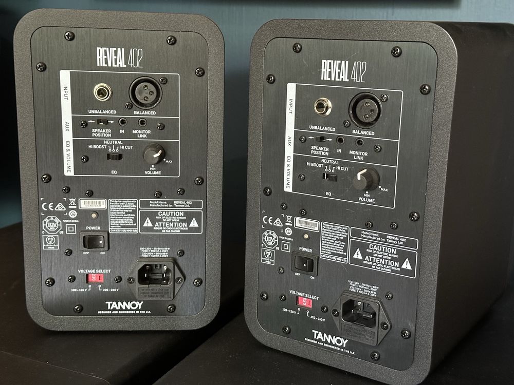 Tannoy Reveal 402 monitory studyjne w idealnym stanie
