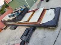 Painel sandwich 4 ondas 40mm parafuso oculto varias medidas