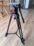 Statyw Manfrotto MVT 502AM + głowica MVH 502A - jak nowy
