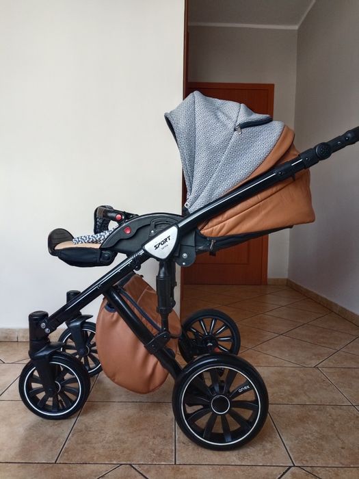 Wózek Anex Sport 3w1 + baza ISOFIX