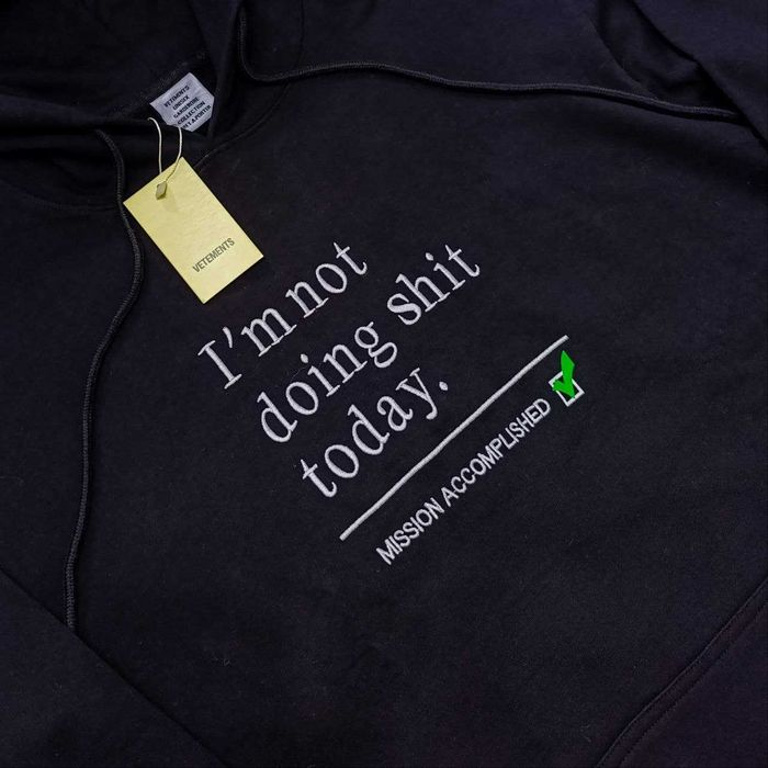 Худи VETEMENTS - Reincarnation Service hoodie | archive, opium, y2k
