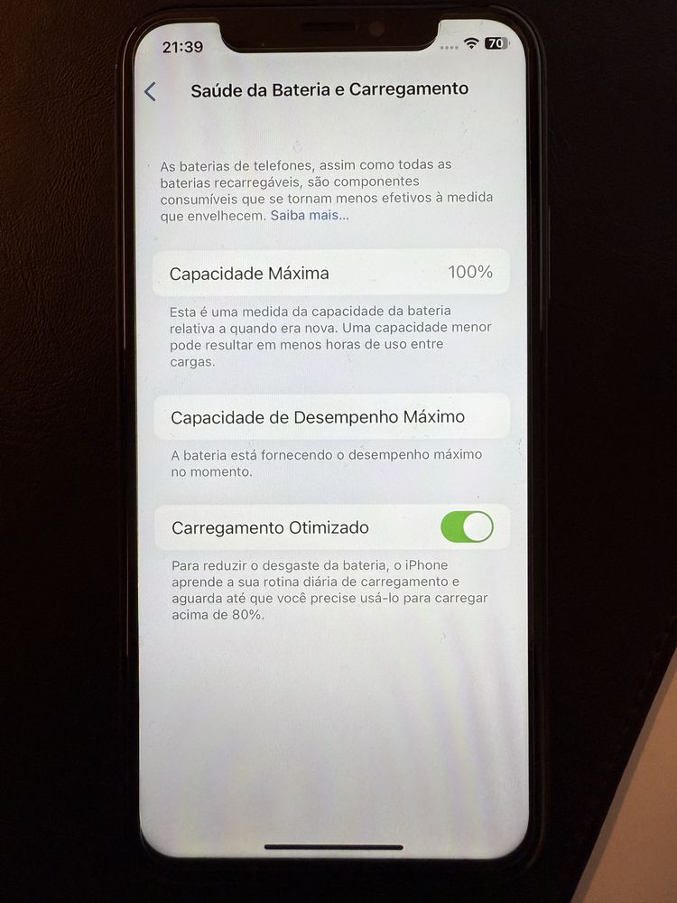 IPhone X 256Gb Cinzento Sideral