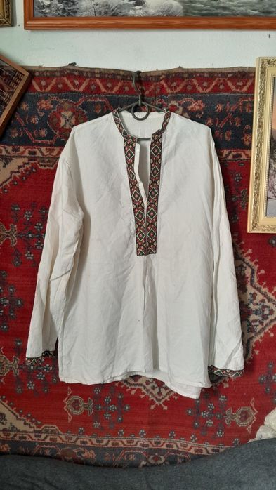 Сорочка вышиванка.мужская.лен