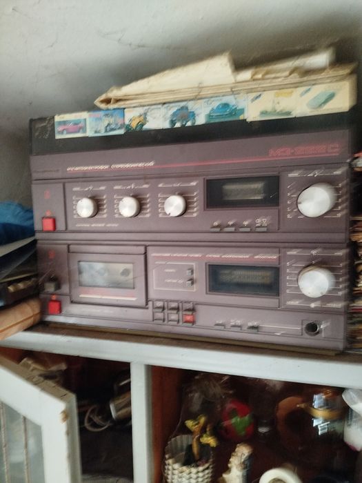 Магнітоелектрофон «Романтика МЕ-222С».Радиотехника СССР.Антиквариат.
