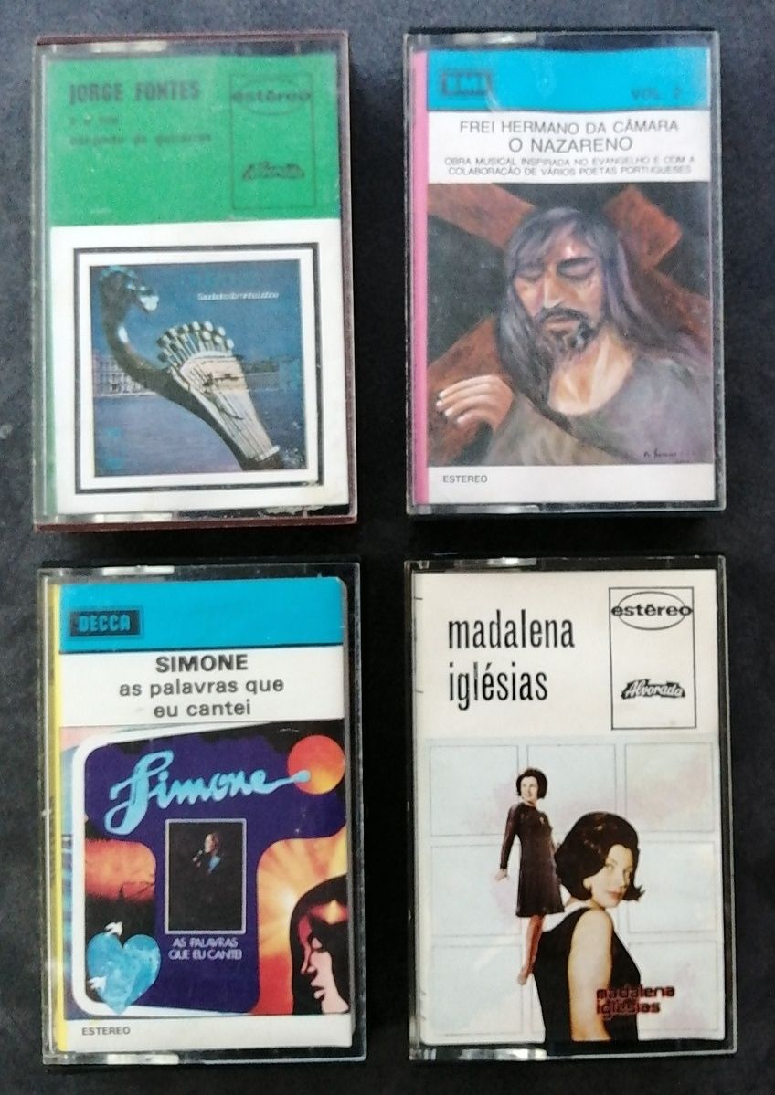 Cassetes Fado e música portuguesa