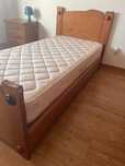 Cama completa de solteiro