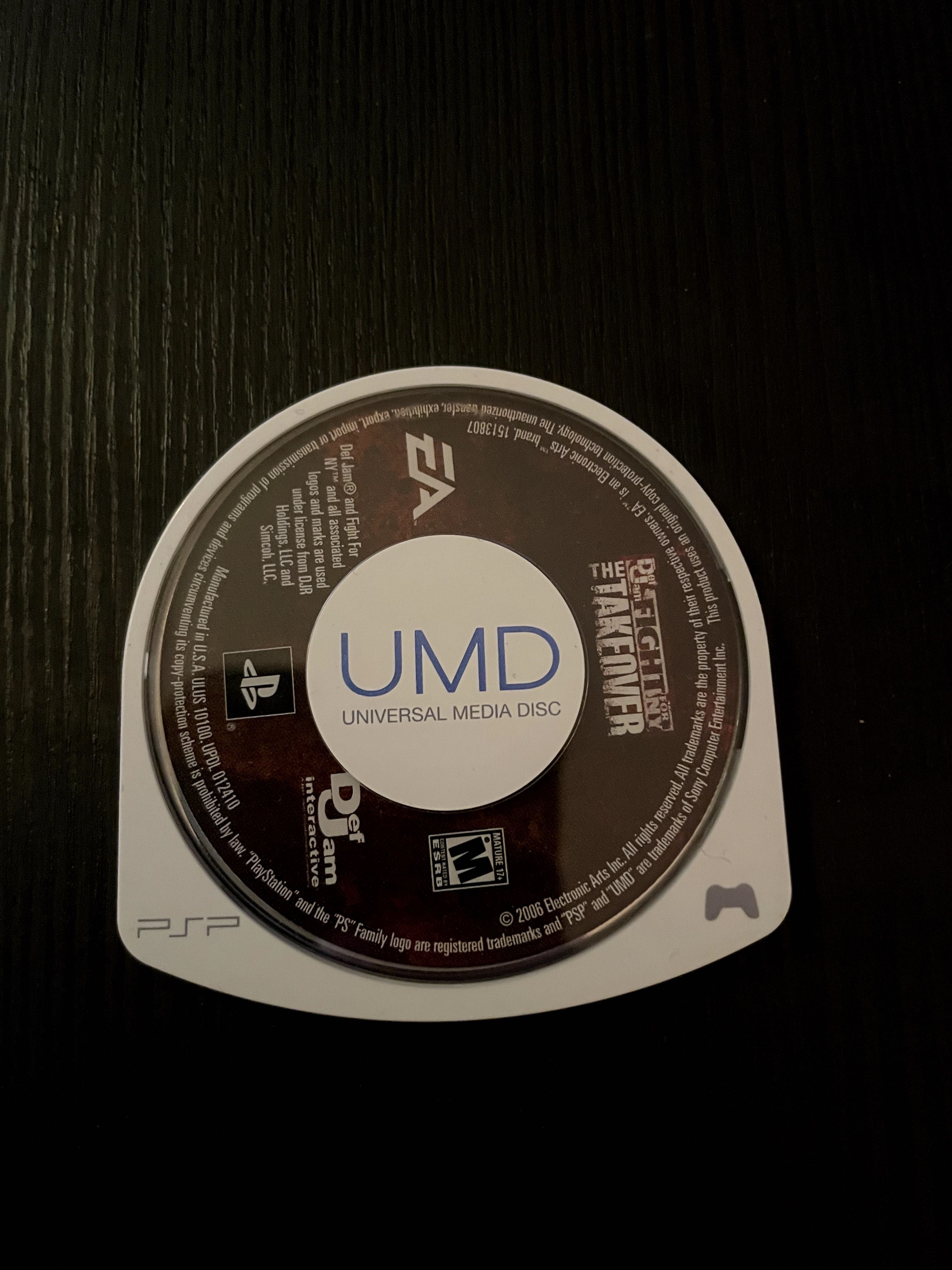 Def Jam Fight for NY: The Takeover PSP NTSC