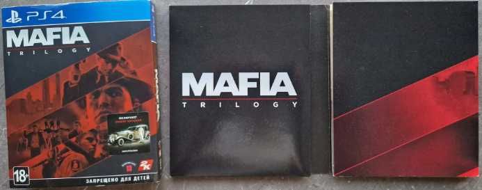 Mafia trilogy ps4\ps5 диск ідеальний стан