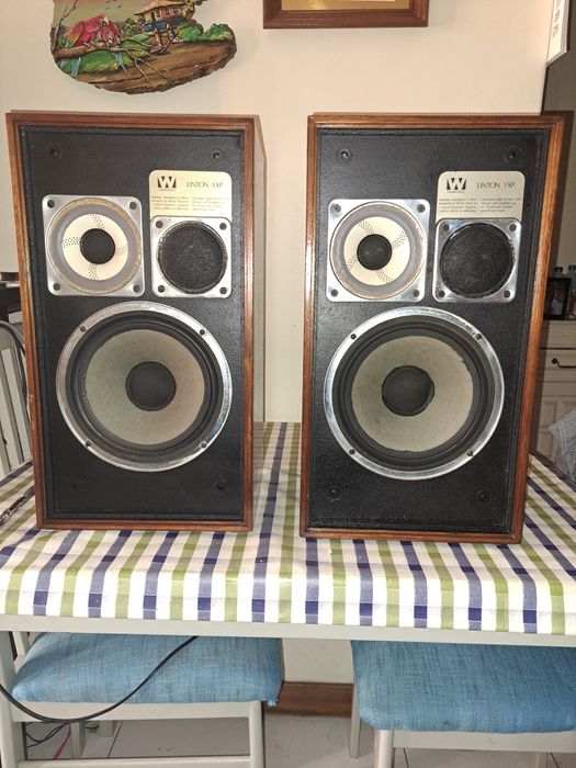 Wharfedale Linton 3XP  restauradas de novo  vintage dos anos 75/ 78