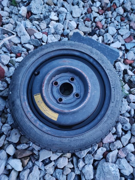 Koło zapasowe Fiat panda