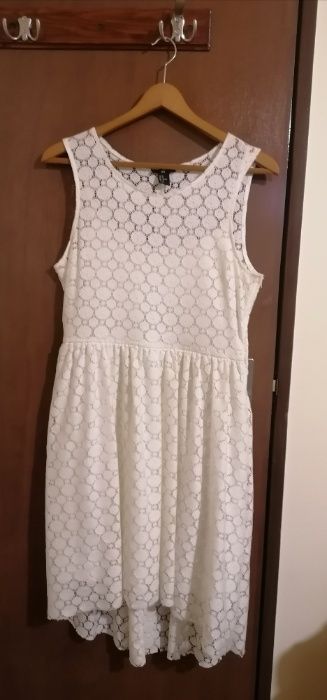 Vestido de renda midi H&M - M