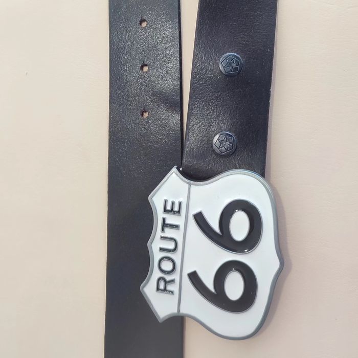 Pas skórżany route66