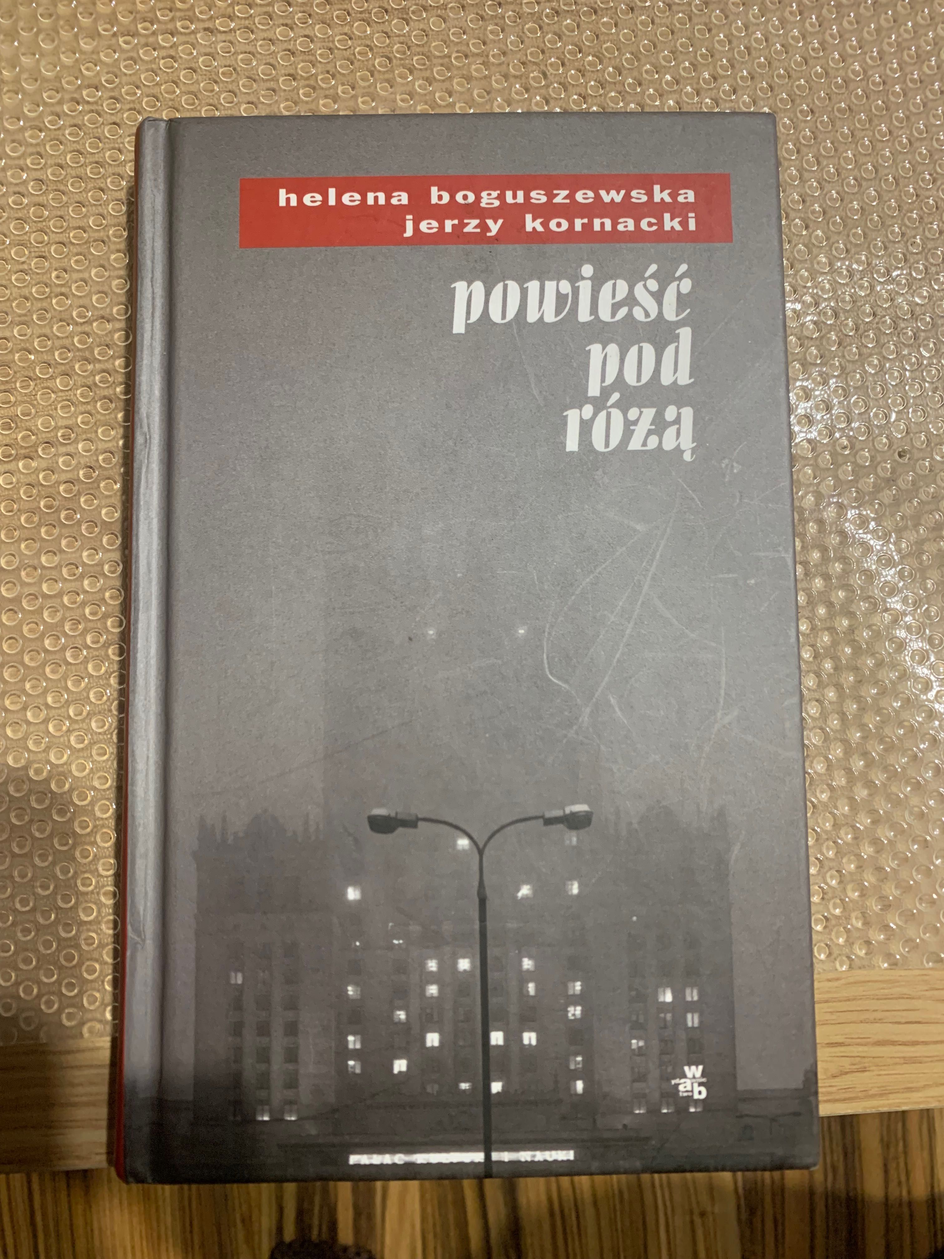 Książka „Powieść pod różą”