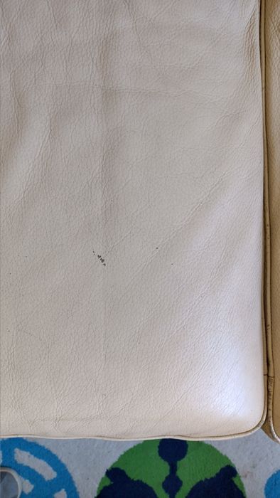 Sofá em pele genuína, da Divani & Divani