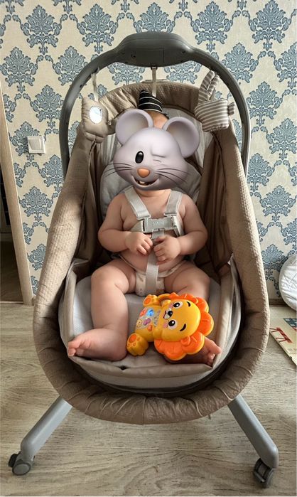 Chicco Ліжечко стільчик Baby Hug Air 4 в 1