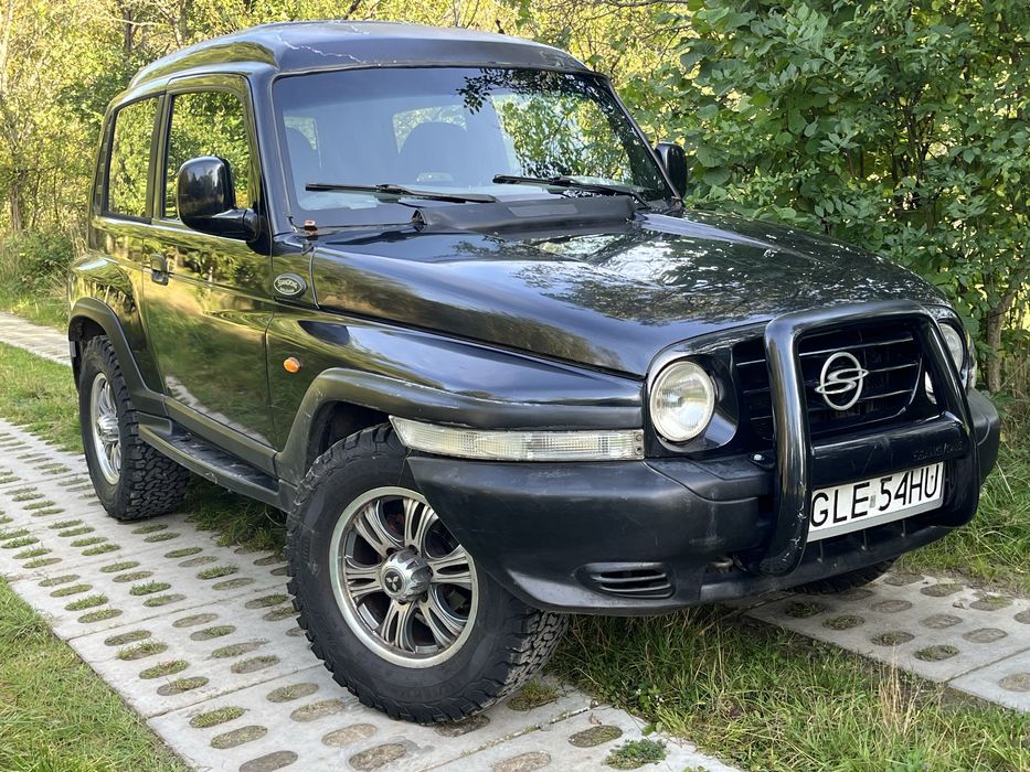 Korando 2.9 diesel z mercedesa 4x4 nowe opony